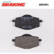 Ebc Yarı Metalik Fren Balatası / Yamaha / Ybr 125 / 125CC / Ön  / 2005-2006-2007-2008-2009-2010-2011-2012-2013-2014