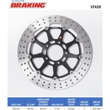 Ebc Suzukı Yuvarlak Ön Fren Diski / Suzukı / Tl S / 1000CC / Ön Iki Takım Kullanır / 1997-1998-1999-2000-2001