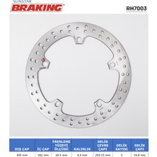 Ebc Bmw Yuvarlak Ön Fren Diski / Bmw / R 1250 Gs / Adv / 1250CC / Ön Iki Takım Kullanır / 2019-2020-2021-2022