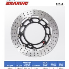 Ebc Yamaha Yuvarlak Ön Fren Diski / Yamaha / Xsr 900 / 900CC / Ön Iki Takım Kullanır / 2016-2017-2018-2019-2020-2021