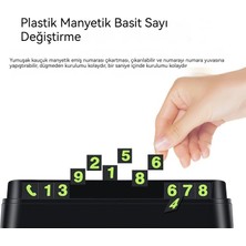 Maskot Geçici Park Numarası Plakası, Cep Telefonu, Araba Iç Dekorasyonu (Yurt Dışından)