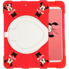 Maskot iPad Air4 Silikon Döner Stand 10.9 Inç Koruyucu Kılıf (Yurt Dışından)