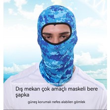 Maskot Yaz Açık Hava Sporları Rüzgar Geçirmez Toz Geçirmez Buz Ipek Güneş Kremi Maskesi (Yurt Dışından)