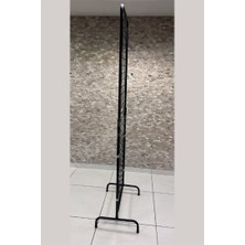 Manken İstanbul Siyah Tel Pano Standı 90X190 cm Bijuteri Standı Çorap Standı Telefon Standı Aksesuar Standı