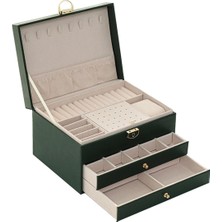 Huangdao HB Taşınabilir Takı Organizatör Büyük Vintage Kutu (Yurt Dışından)