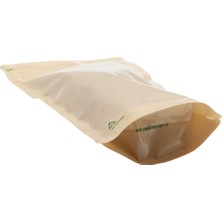 Packtory Geri Dönüştürülebilir Kahverengi Doypack  13 x 22,5 + 3,5 cm. 250 gr. - 50 Adet