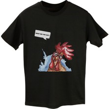 Aten Wear Oversize Bisiklet Yaka Basic Kısa Kollu Tişört