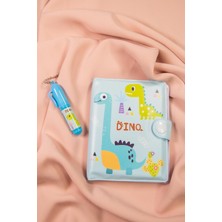 Dinazor Desenli Mini Not Defteri Ve Tükenmez Kalem Set