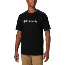 Columbia Csc Basic Logo™ Shirt Erkek Tişört Siyah Buyuk Logo
