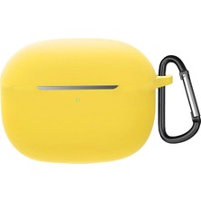 Microsonic Xiaomi Flipbuds Pro Mat Silikon Kılıf Sarı