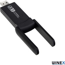 Global Wifi5 AC1300MBPS 2.4g+5g Wifi Dongle USB 3.0 Adaptör WNE0004