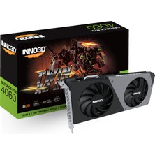 INNO3D RTX4060 Twin X2 Oc 8gb 128BIT Gddr6 (N40602-08D6X-173051N)