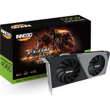 INNO3D RTX4060 Twin X2 8gb 128BIT Gddr6 (N40602-08D6-173051N)