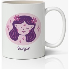 Nostaljik Lezzetler Başak Burcu Baskılı Kupa Bardak 2