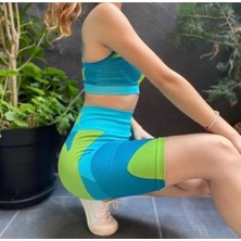 Trend Columbia Gymshark Açık Mavi Renk Flex Sporcu Şortu