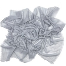 Naz İpek Flamlı Pamuklu Yazma Eşarp 100X100CM
