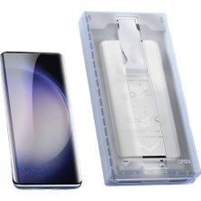 HEPTEKİLETİŞİM Oppo Reno 4 Pro 5g Ekran Koruyucu Kolay Uygulama Aparatlı Silikon Koruyucu (Z-Easy-)