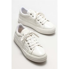 New Optimal New Optimal Kadın Günlük Klasik AYAKKABI-001 - Beyaz