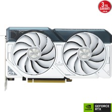 ASUS GEFORCE DUAL RTX 4060 TI 8GB 128bit GDDR6 2595MHz OC HDMI 3xDP (DUAL-RTX4060TI-O8G-WHITE) DLSS3 EKRAN KARTI