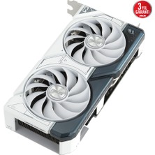 ASUS GEFORCE DUAL RTX 4060 TI 8GB 128bit GDDR6 2595MHz OC HDMI 3xDP (DUAL-RTX4060TI-O8G-WHITE) DLSS3 EKRAN KARTI