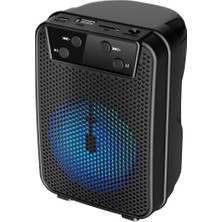 Torima GTS-1345 Rgb Ledli Bluetooth Hoparlör Usb-Tf-Fm Radyo