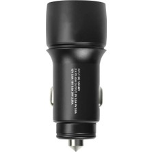 Hiqonic Type-C + Type-C Araç Çakmaklık 45W Pd Hızlı Şarj Soketi