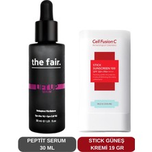 The Fair the fair. Peptit Serum ve Stick Güneş Kremi Set