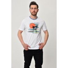 Ar-ma Erkek Bisiklet Yaka Tişört Y22344402701