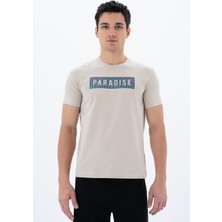 Ar-ma Erkek Slim Fit Bisiklet Yaka Tişört Y25344451901