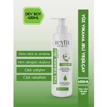 Nevfix Beauty Yeşil Çay Özlü Detoks Etkili Yüz Yıkama Jeli 400 ml