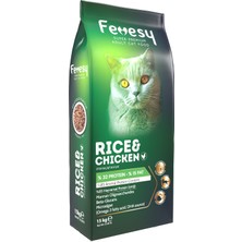 Fevesy Yetişkin Kedi Maması 15 kg Tavuk&pirinç