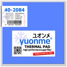 Yuonme Termal Ped / Thermal Pad 2.0mm 4.0W/MK 100X100MM 40-2084