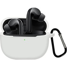 Basias Xiaomi Flipbuds Pro Kancalı Silikon Renkli Kılıf ( Ürün Kulaklık Değil )