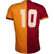 Galatasaray Metin Oktay Forma L Beden Sarı - Kırmızı Renkli Lisanslı Ürün