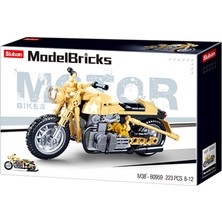 Sluban Model Bricks Retro Motorsiklet 223 Parça