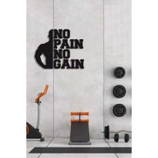 Ensa Design  Fitness Gym Ahşap Duvar Dekoru-Spor Salonu Dekoru 50X50