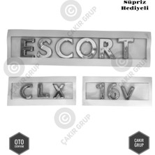 Escort Clx 16V Yazısı 1995-1996-1997-1998-1999-2000 Modellerine Uyumludur.3 Adet Takım