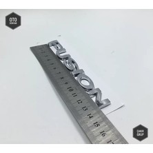 Fusion Yazısı 13.5 cm Arka Bagaj Yazısı Fusion Ithal