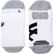 Asics Court+ Tennis Crew Sock Unisex Beyaz Tenis Çorabı 3043A071-100