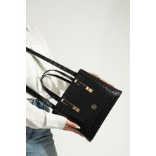 Byhakan Sn 1324 Kadın Kol Çantası Omuz Çantası El Çantası 3 Bölmeli