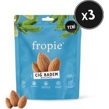 Fropie Çiğ Badem 75 gr x 3 Adet (2.si 1 TL ile) / ( Ekstra 400 TL'ye 50 TL indirim)