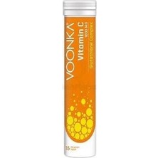 Voonka Vitamin C Glutathione Complex Efervesan 15 Tablet