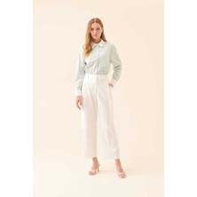 ROMAN Yanları Cepli Pantolon Beyaz Y2312059_002