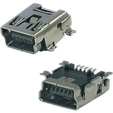 Powermaster USB 5 Pın Yatık Şase Mını USB 5 Pın 90