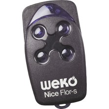 WEKO WK-14745 NICE FLO4R-S 4 KANALLI 433,92 MHZ GARAJ KUMANDASI