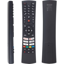 WEKO KL VESTEL NETFLIX-PRIME VIDEO-YOUTUBE-TWITCH TUŞLU OVAL KALIP LCD LED TV KUMANDA