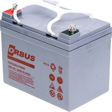 ORBUS 12 VOLT - 33 AMPER JEL TİPİ ENGELLİ ARAÇ AKÜSÜ (190 X 130 X 167 MM)