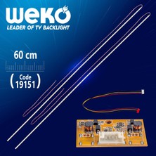 Vestel Unıversal 3lü Kesilebilir 60 cm (42 Altı Için) 2 x Çubuk Eled + Drıver