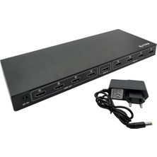 Fully G-538J 8 Port HDMI Splıtter Dağıtıcı