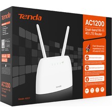 TENDA 4G07 AC1200 1200 MBPS DUAL BAND 4G LTE SİM KART GİRİŞLİ ROUTER